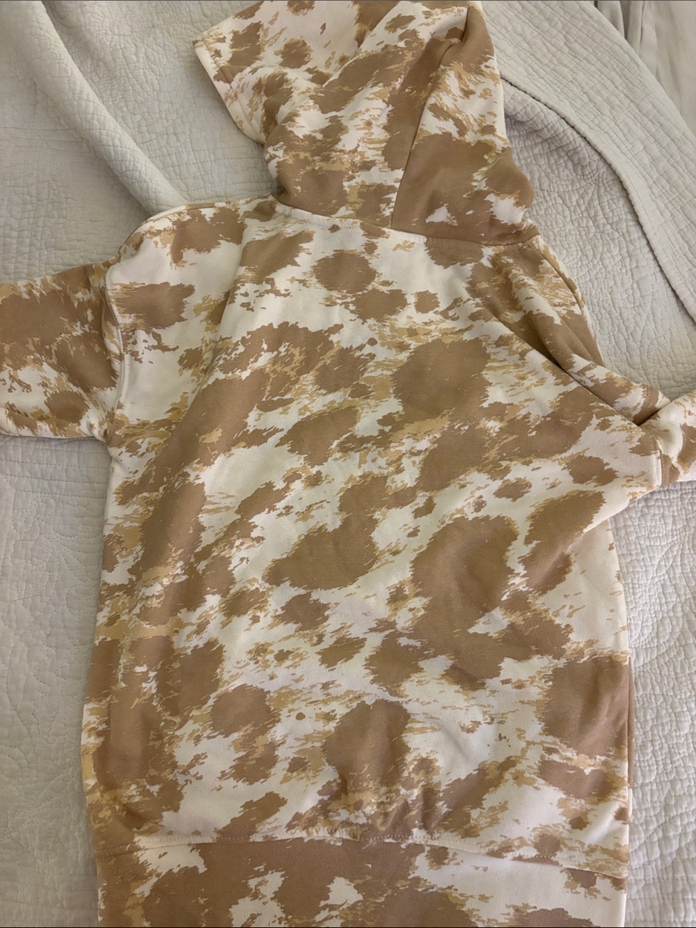 Stay Wild Kids Beige Tie-Dye Hoodie Disney Toy Story XL NWT - Picture 4 of 4